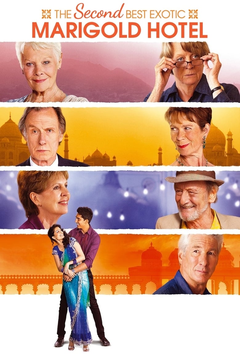 دانلود فیلم The Second Best Exotic Marigold Hotel 2015 دومین هتل برتر عجیب و غریب ماریگلد